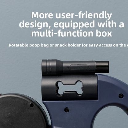 Automatic Retractable Dual Dog Leash