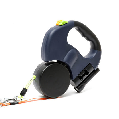 Automatic Retractable Dual Dog Leash