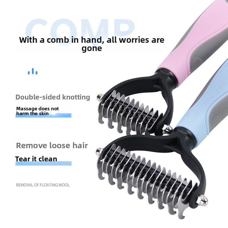 Double Sided Pet Grooming Comb