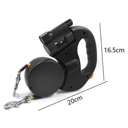 Automatic Retractable Dual Dog Leash