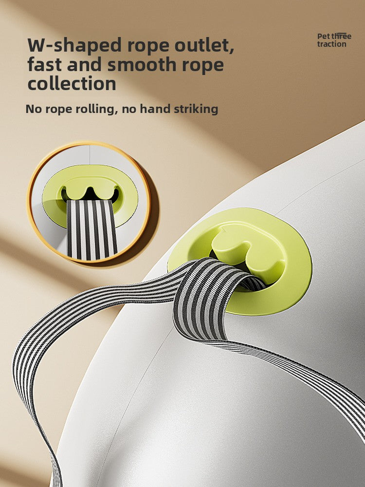 Automatic Retractable Dog Leash with Anti-Breakaway Feature